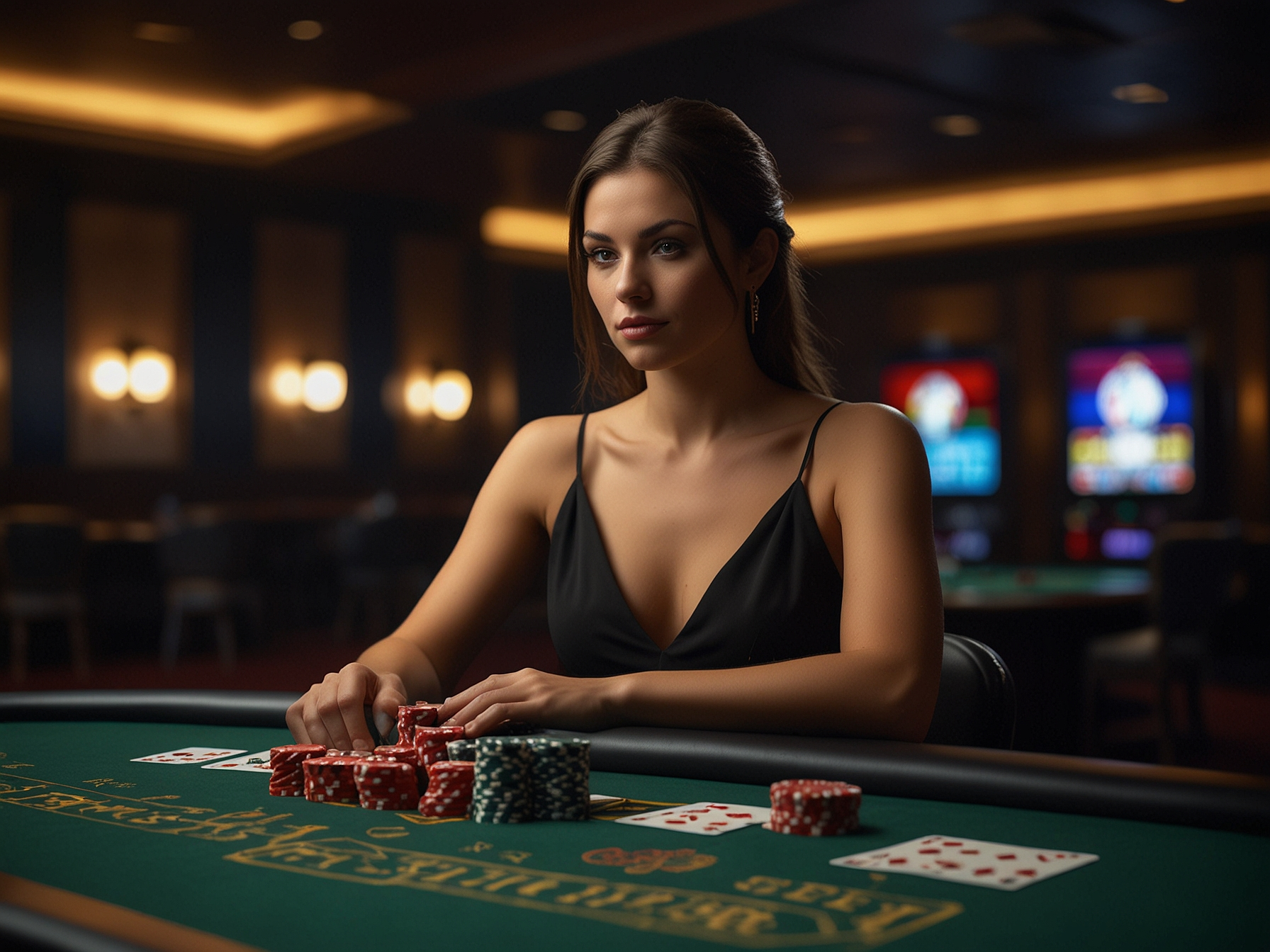 Live casino table image